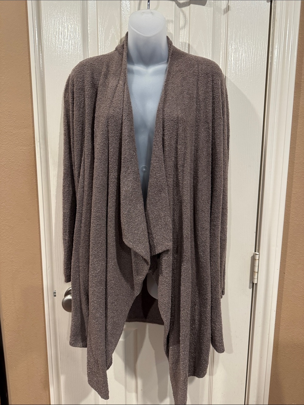 Barefoot Dreams Bamboo Chic Lite open Front Cardigan. Sz S/M